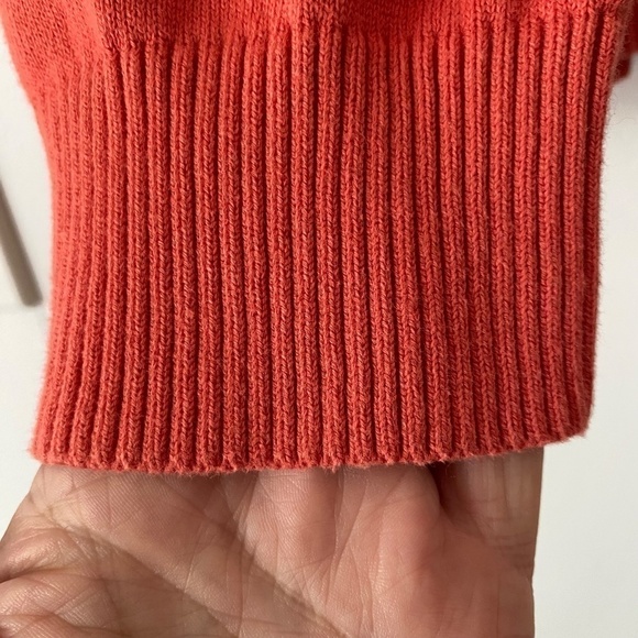 Men's Land's End 100% Supima Cotton long sleeve crew neck sweater size L - Picture 4 of 10